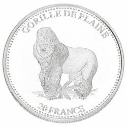 Congo. 20 Francs 'Wildlife'. 2001.