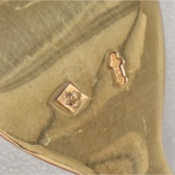 12-delige set gebaksvorken zilver.
