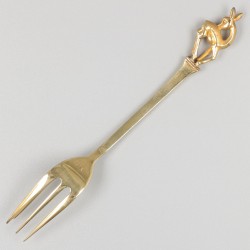 12-delige set gebaksvorken zilver.