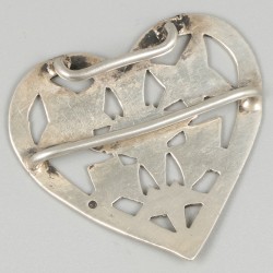 Gesp zilver.