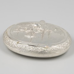 Snuifdoosje zilver.