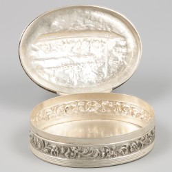 Snuifdoos zilver.
