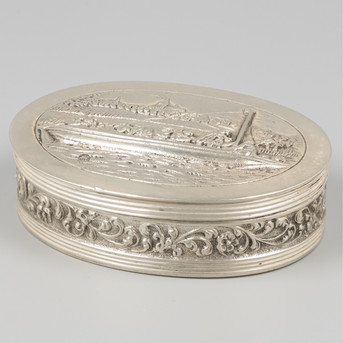 Snuifdoos zilver.