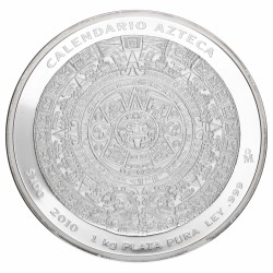 Mexico. Estados Unidos. 100 Pesos 'Calendario Azteca'. 2010.