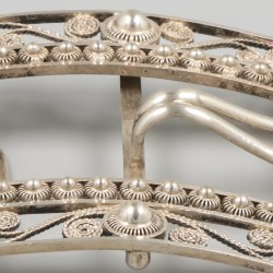 Gesp zilver.