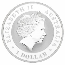 Australia. Elizabeth II. 1 Dollar 'Australian Koala, World Money Fair'. 2011.