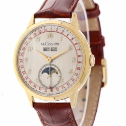 LeCoultre Triple Date Moonphase - Herenhorloge - ca. 1945