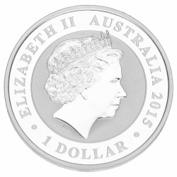 Australia. Elizabeth II. 1 Dollar 'Australian Kookaburra'. 2015.