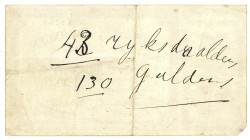 Nederland. 2½ gulden. Waardebon. Type 1940. Type Groningen. - Fraai / Zeer Fraai.