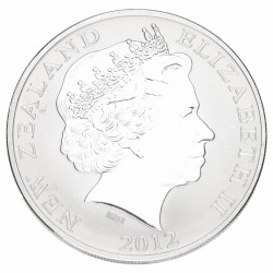 New Zealand. Elizabeth II. 	1 Dollar 'Icons of New Zealand series'. 2012.