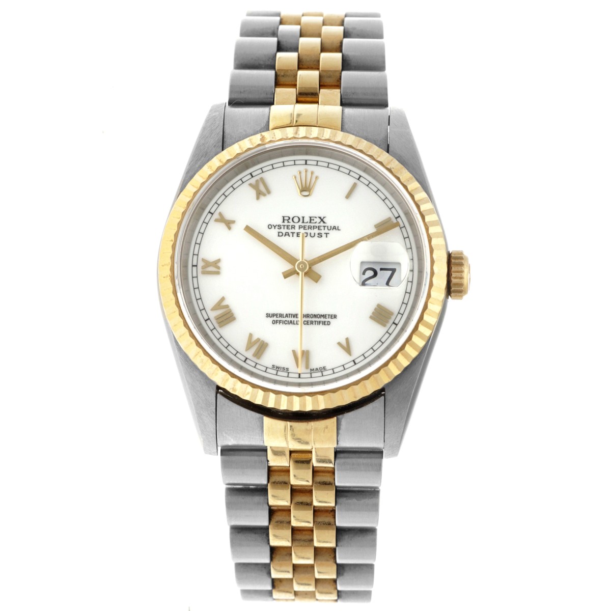 No Reserve - Rolex Datejust 36 16233 - Heren horloge - 1996.