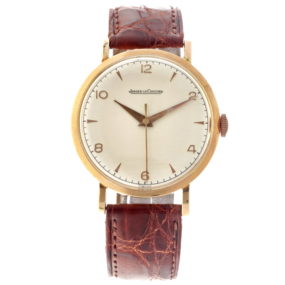 No Reserve - Jaeger-LeCoultre Cal. P478/C 18K. - Heren horloge.