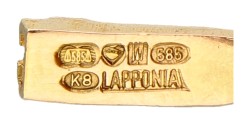 14K Geelgouden Lapponia armband.