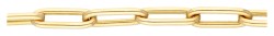 14K Geelgouden Closed forever armband.