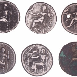 Ancient coins. Lot (6) Greek coins. N.D.