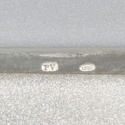 Sigarettenetui zilver.