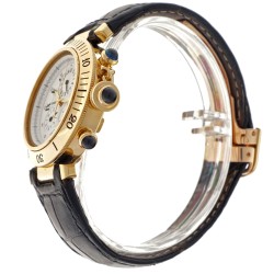 Cartier Pasha 18K. 1353 1 - Heren horloge. 