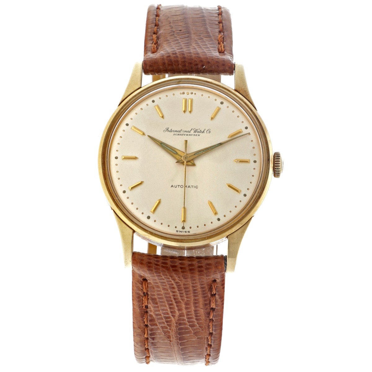 No Reserve - IWC cal. 853 Goldcap - Herenhorloge - 1960.