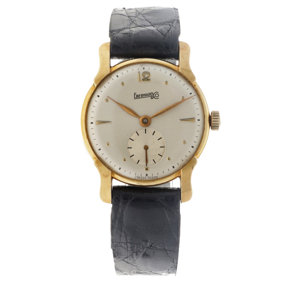No Reserve - Eberhard & Co. 18 K. 601446 18 - Heren horloge.