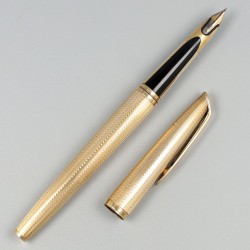 Waterman ballpointpen & vulpen, goud.