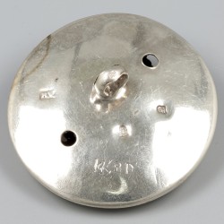 Broekstukken / knopen (2), Hendrik van Laar, Rotterdam 1788, zilver.