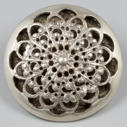 Broekstukken / knopen (2), Hendrik van Laar, Rotterdam 1788, zilver.