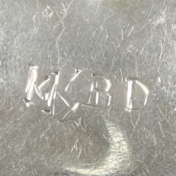 Broekstukken / knopen (2), Hendrik van Laar, Rotterdam 1788, zilver.