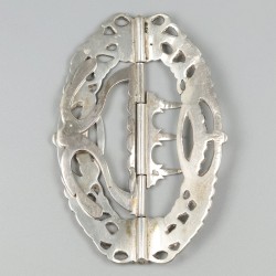 Lodewijk XVI zilveren gesp, Jan Luiting, Haarlem 1790.