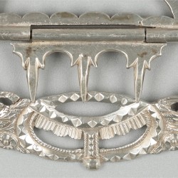 Lodewijk XVI zilveren gesp, Jan Luiting, Haarlem 1790.