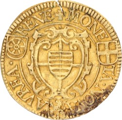 German States. Cologne. Salentin Graf von Isenburg. Goldgulden. 1570.
