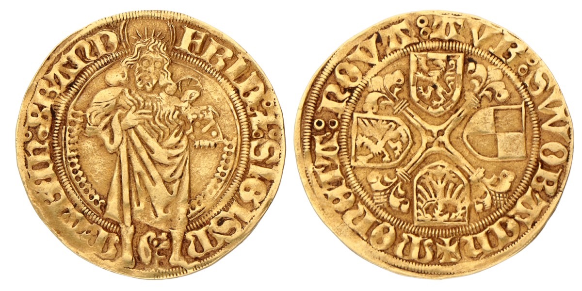 German states. Friedrich II 'the Elder' and Sigismund. Brandenburg-Franken. N.D. (1486 - 1495).