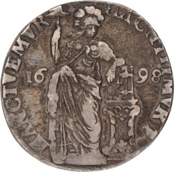 No reserve - Generaliteits Gulden. Deventer. 1698. Fraai.