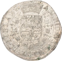 Patagon. Brabant. Antwerpen. Albrecht & Isabella. Z.J. (1612-1621). Zeer Fraai.