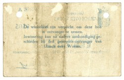 Nederland. 1 gulden. Waardebon. Type 1940. Type Ubach over Worms. - Fraai.