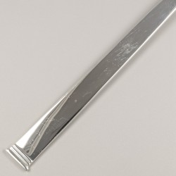Christofle 3-delig lot vlees-serveervorken, model Commodore, Sterling zilver.