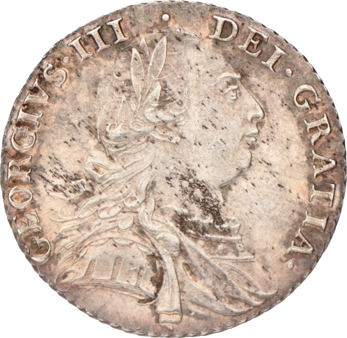 Great Britain. George III. Shilling. 1787. XF.