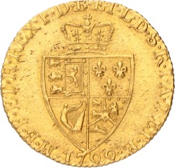 Great Britain. George III. 'Spade' Guinea. 1799.