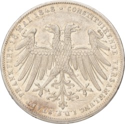 German states. Frankfurt. 2 Gulden. 1848.