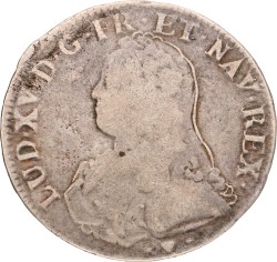 No reserve - France. Louis XV. Ecu. 1737 BB.