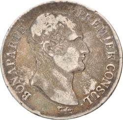 France. First republic. Napoleon. 5 Francs. An XI.