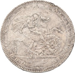 Great Britain. George III. Crown. 1819 LIX.