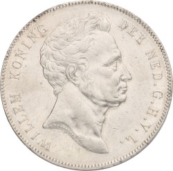 2½ Gulden. Willem I. 1840. Zeer Fraai / Prachtig.