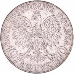 Poland. 10 Zlotych. 1933.
