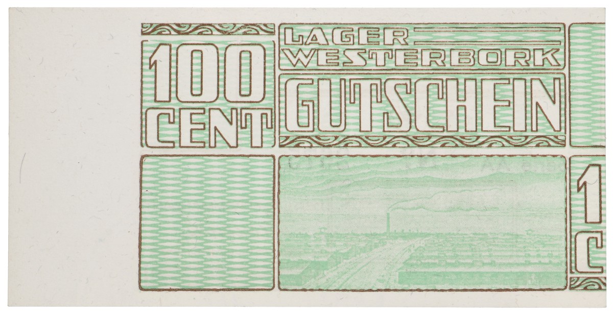 Westerbork 100 cent 1944. - UNC.