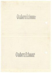 Nederland. 5 cent. Waardebon. Type 1940. Type Huizen. - Prachtig -.