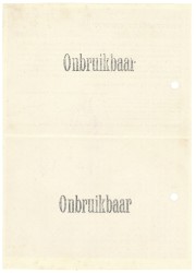 Nederland. 5 cent. Waardebon. Type 1940. Type Huizen. - Prachtig -.