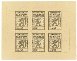 Nederland. 10 gulden. Waardebon. Type 1940. Type Nieuwerkerk aan de IJssel. - UNC.