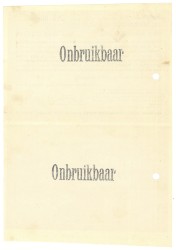 Nederland. 10 cent. Waardebon. Type 1940. Type Huizen. - Zeer Fraai.