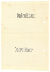 Nederland. 10 cent. Waardebon. Type 1940. Type Huizen. - Zeer Fraai.