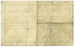 Nederland. 1 gulden. Waardebon. Type 1940. Type Poederooijen. - Zeer Fraai -.